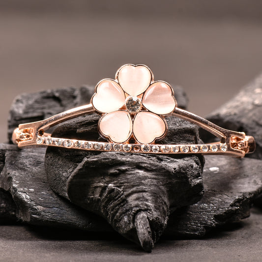 Ornapp Beautiful Flower design Monalisa Bracelet|Fashion Jewelry| Modern Jewelry|